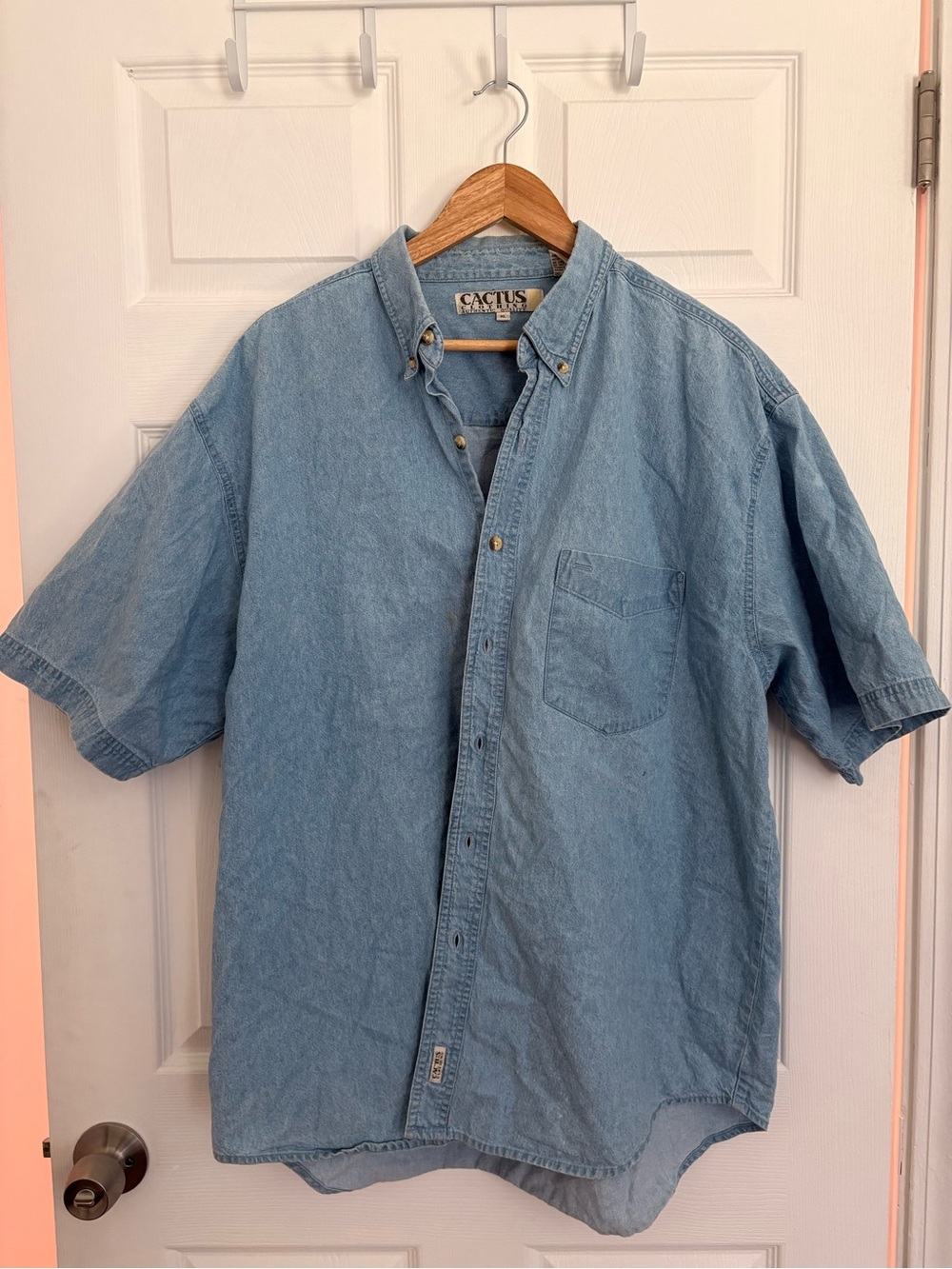 Cactus Clothing Vintage Denim Button Up
